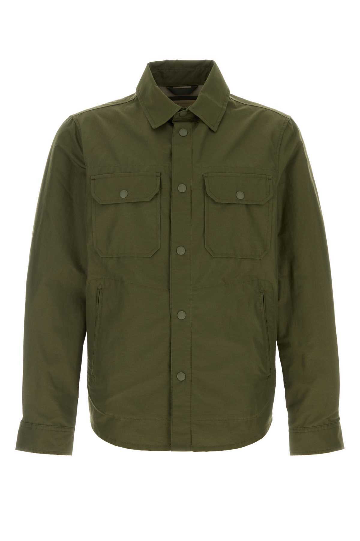 Tシャツ・カットソー WOOLRICH Embroidered flannel Alaskan Melton shirt Woolrich Embroidered Flannel Alaskan Melton Shirt Woolrich