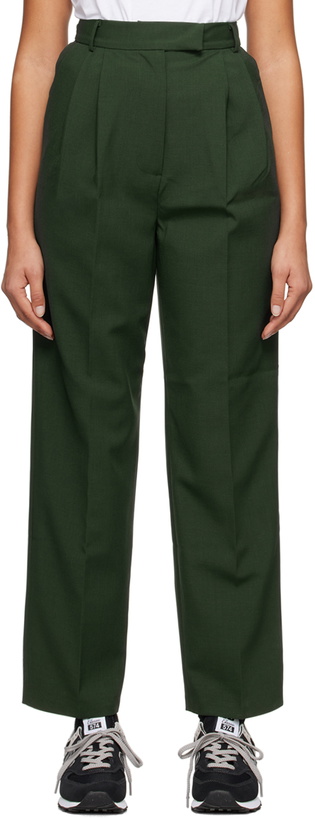 Photo: The Frankie Shop Green Bea Trousers