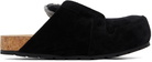 Balenciaga Black Dumbo Mule Flats