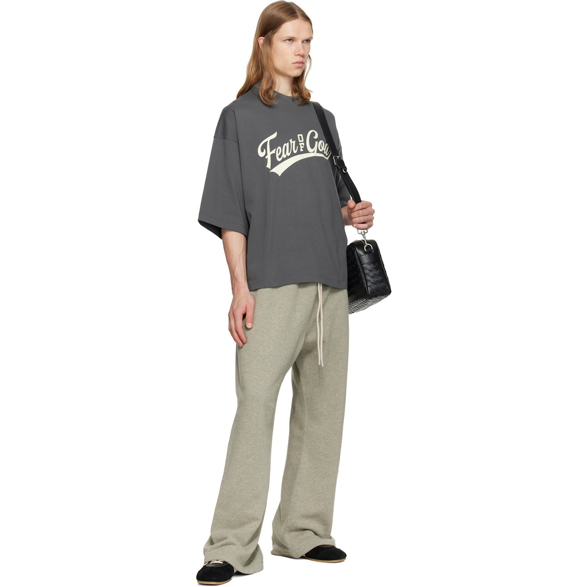 Fear of God ESSENTIALS Gray Flare Sweatpants