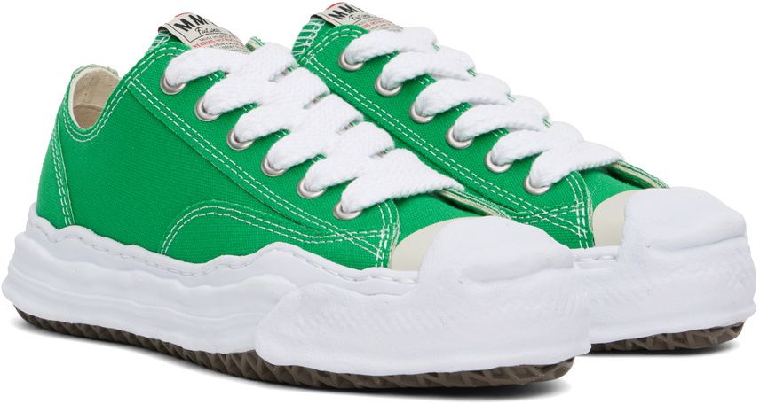 スニーカー MAISON MIHARA YASUHIRO 'Hank' sneakers Green Maison MIHARA YASUHIRO HANK Low Vintage Original Sole Canvas