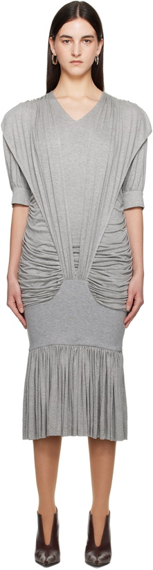 Photo: Nicklas Skovgaard Gray Amanda Midi Dress