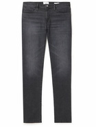 FRAME - L'Homme Athletic Straight-Leg Jeans - Black