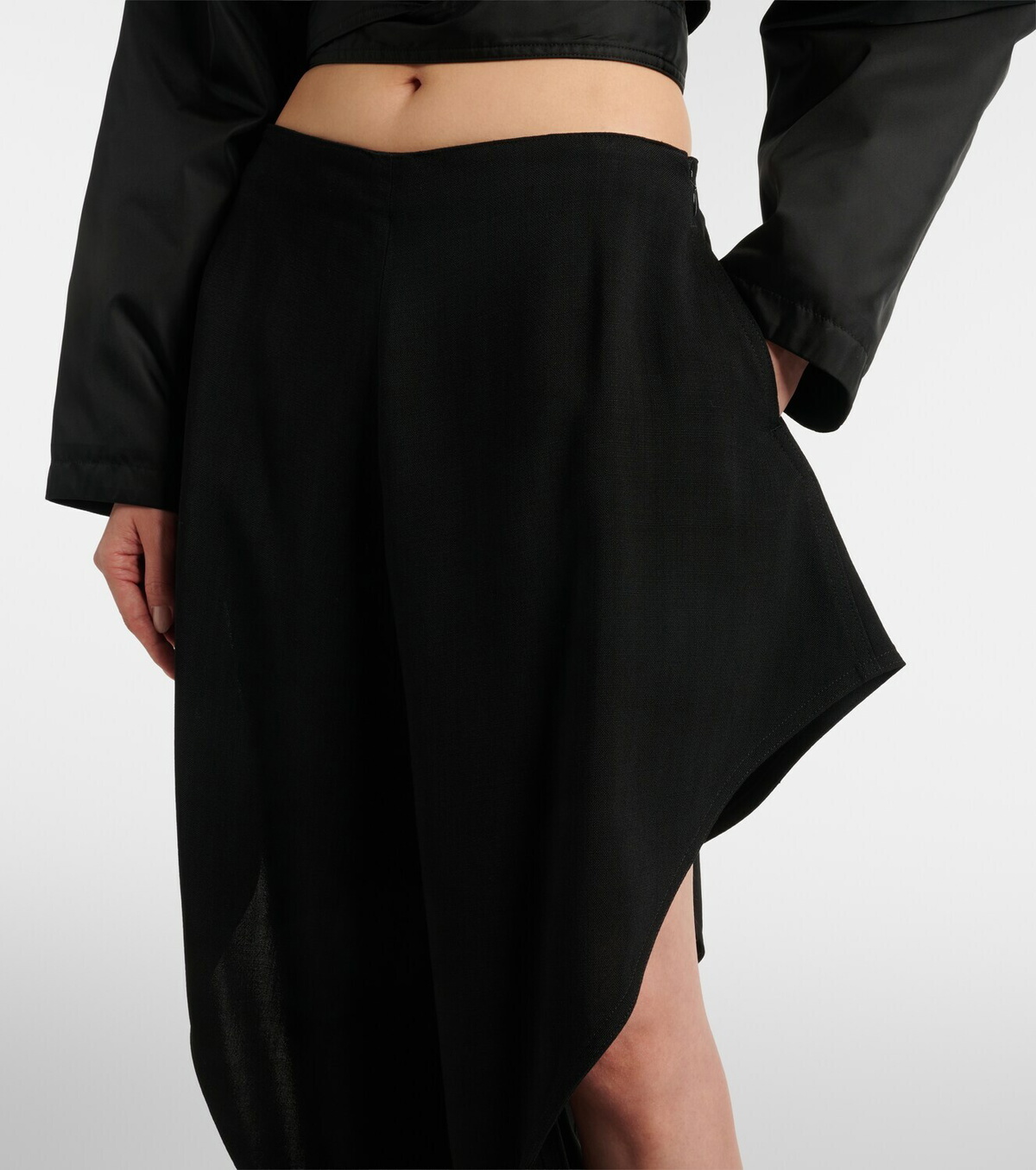 Alaïa Triangle ruffled pants