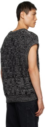 Filippa K Black & White Square Vest