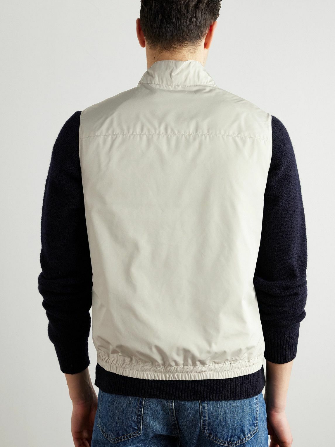 Canali - Reversible Shell Gilet - Neutrals