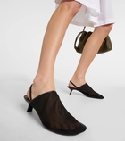 Loewe Petal 45 slingback pumps