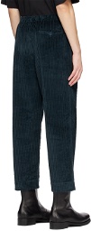 Meta Campania Collective Navy Exaggerated Trousers