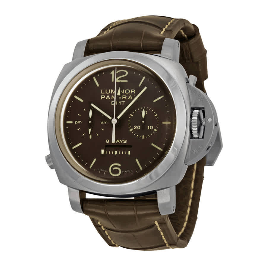 Panerai Luminor 1950 8 Days Chrono Monopulsante GMT Mens Watch PAM00311