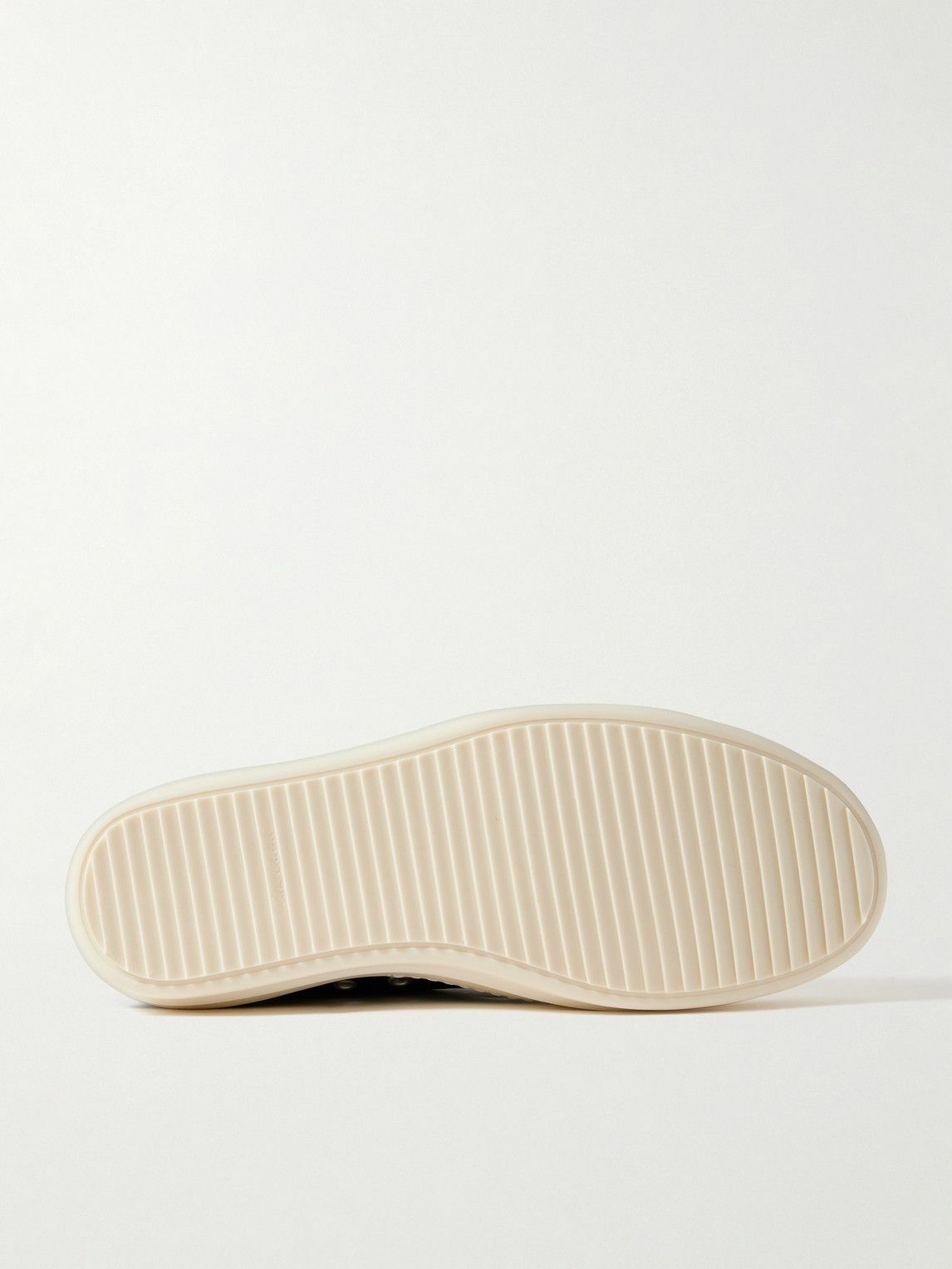 Rick Owens - Ramones Leather Sneakers - Black