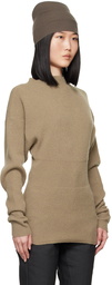 Rick Owens Gray Porterville Dafne Sweater