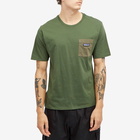 Patagonia Men's Daily Pocket T-Shirt in Torrey Pine Green