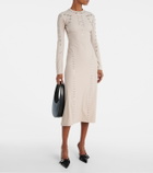 Coperni Embellished midi dress