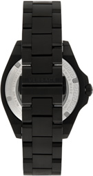 Versace Black Geo Auto Watch