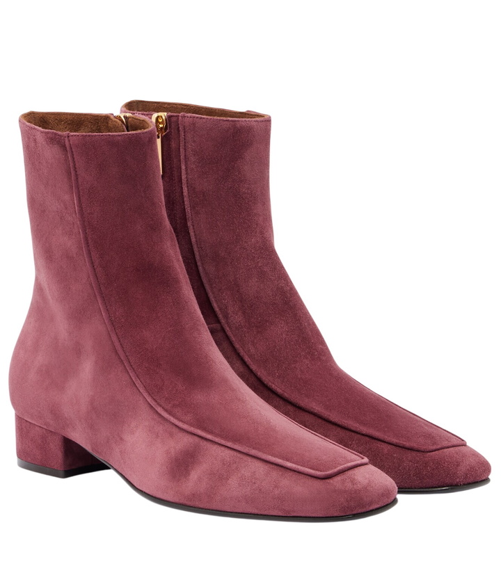 Photo: Herbert Levine Shadow Ban suede ankle boots