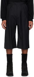 Parnell Mooney Black Pleated Shorts