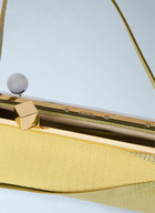 Jacquemus The Salon Maïs Leather Clutch Bag