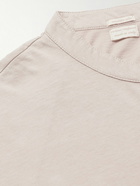 Massimo Alba - Cotton and Cashmere-Blend Jersey Henley T-Shirt - Neutrals