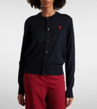 Ami Paris Ami De Cœur wool cardigan