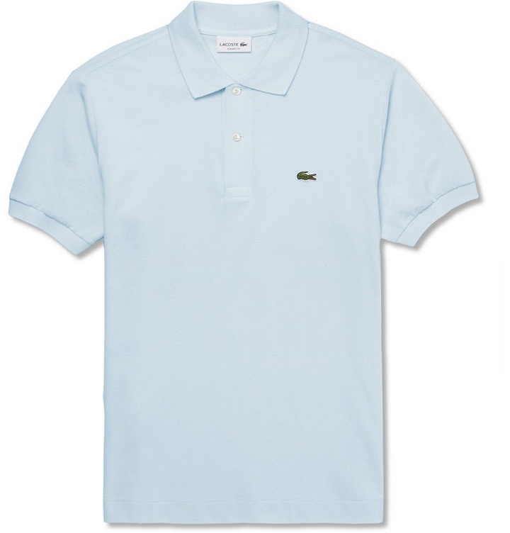 Photo: Lacoste - Cotton-Piqué Polo Shirt - Men - Blue