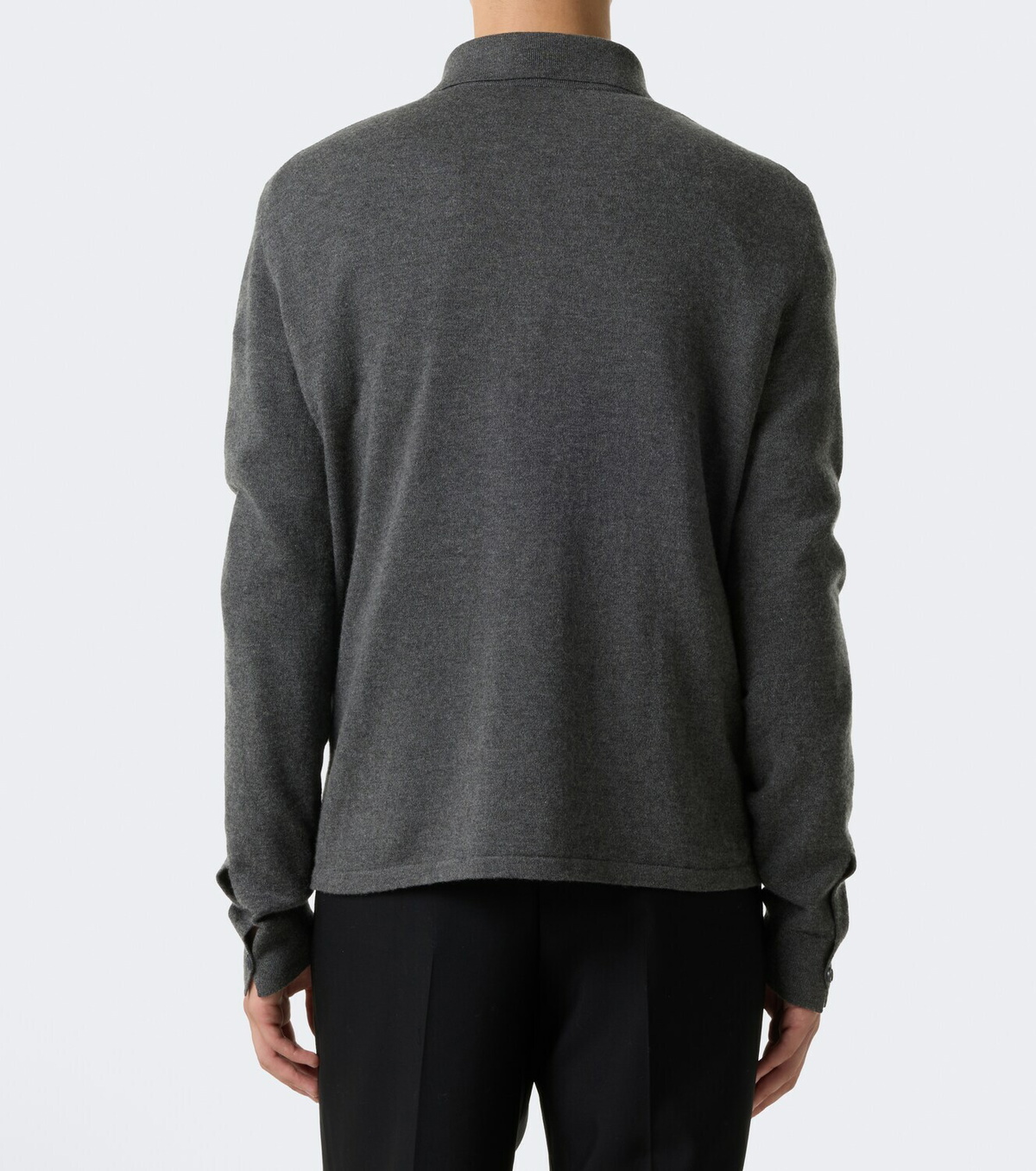 The Row Hilford cashmere polo sweater