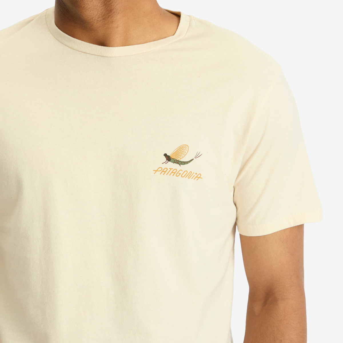 Patagonia Men's Buggy Organic T-Shirt in Undyed Natural