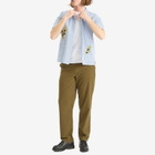 Foret Men's Calm Seersucker Trousers in Army