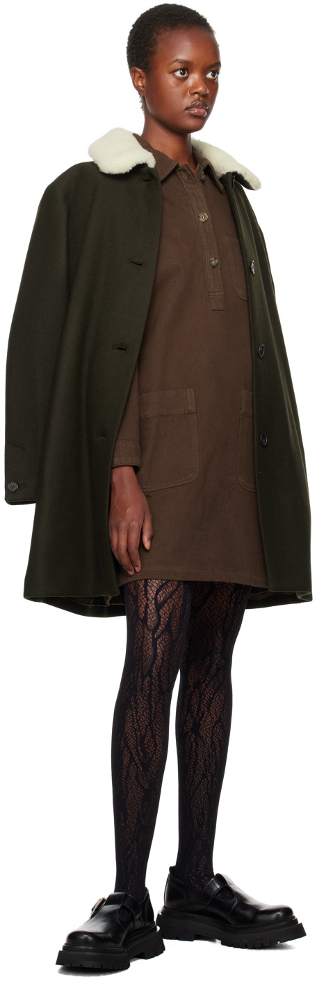 A.P.C. Khaki New Doll Coat A.P.C.