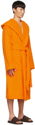 Bottega Veneta Orange Cotton Robe