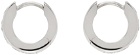 Numbering Silver #3153 Earrings