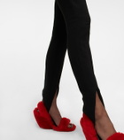 Khaite - Ezra high-rise stirrup pants
