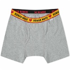Human Made Men's HM Boxer Brief in Grey