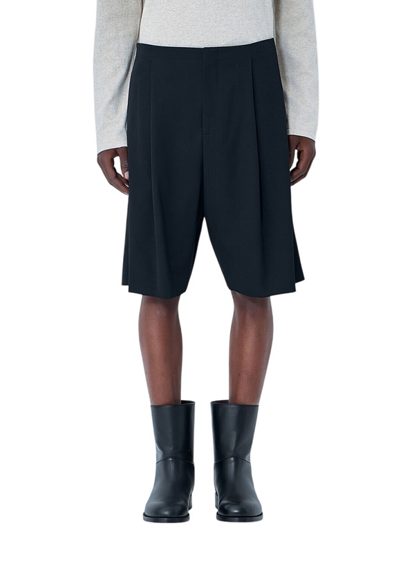 Photo: The Row Sayed Wool Shorts