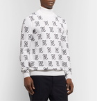 Fendi - Logo-Jacquard Wool Rollneck Sweater - White