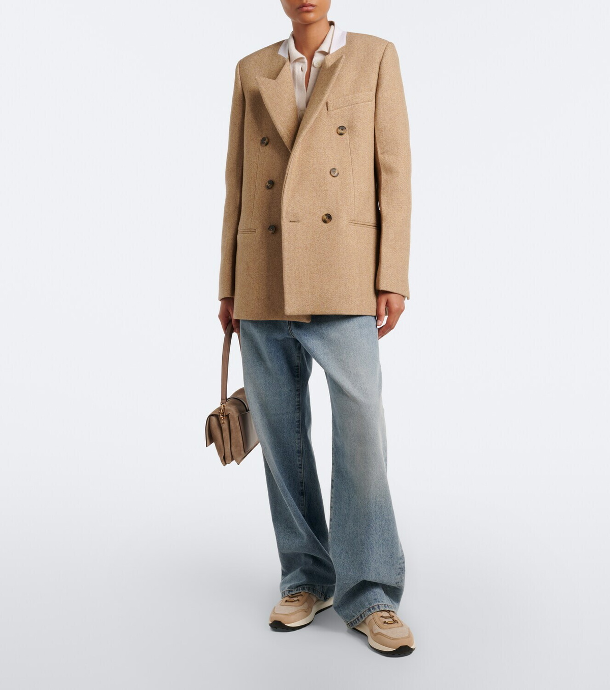Tod's Leather-trimmed sneakers