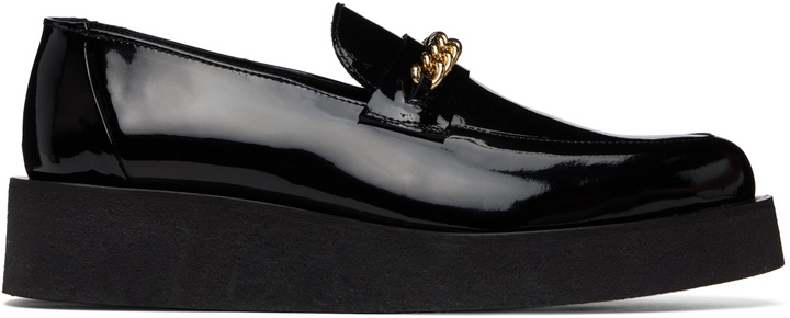 Photo: Ernest W. Baker Black Chain Creeper Loafers