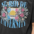 Rhude Men's St. University T-Shirt in Vtg Black