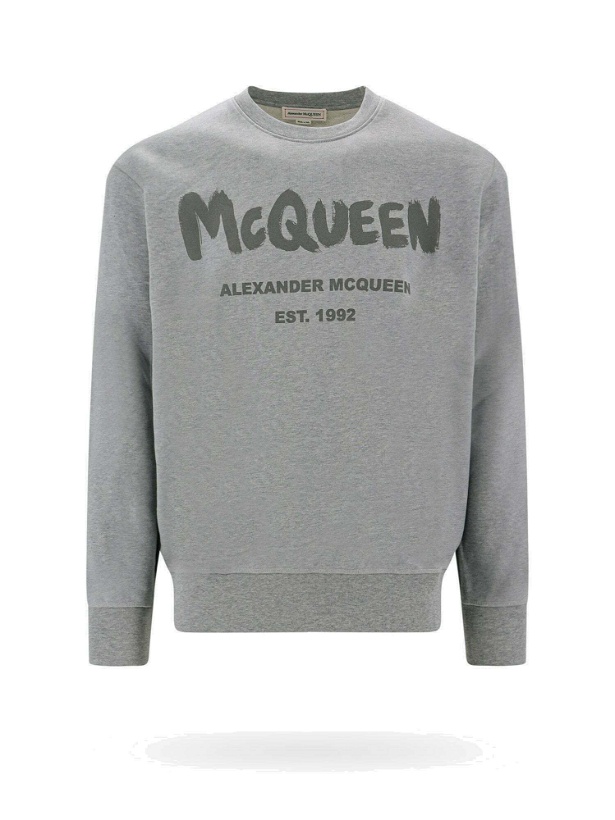 Photo: Alexander Mcqueen   Sweatshirt Grey   Mens