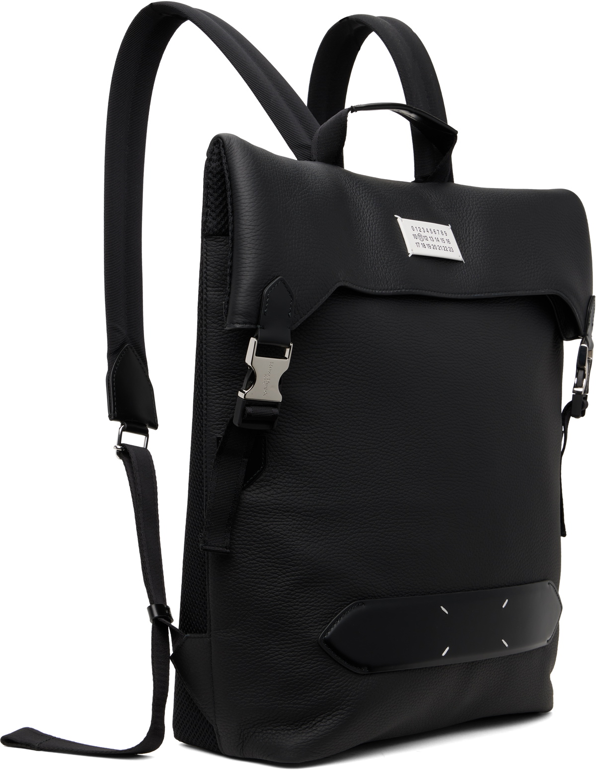 Maison Margiela Black Soft 5AC Flap Backpack