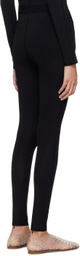 The Row Black Clizia Leggings