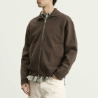 Norse Projects Men's Hornidal Relaxed Track Jacket in Delicioso Brown