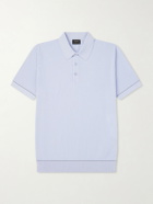 Brioni - Sea Island Cotton Polo Shirt - Blue