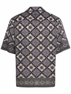 ETRO - Printed Cotton Short Sleeve Shirt