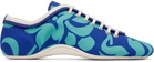 Dries Van Noten Blue Soft & Slim Climbing Ballerina Sneakers