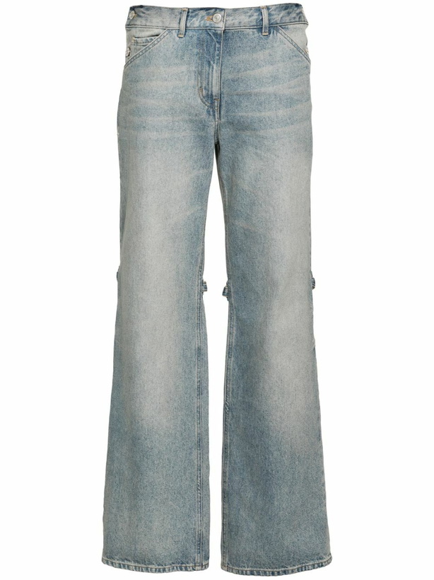 Photo: Courrèges Blue Sailor Wide-Leg Jeans