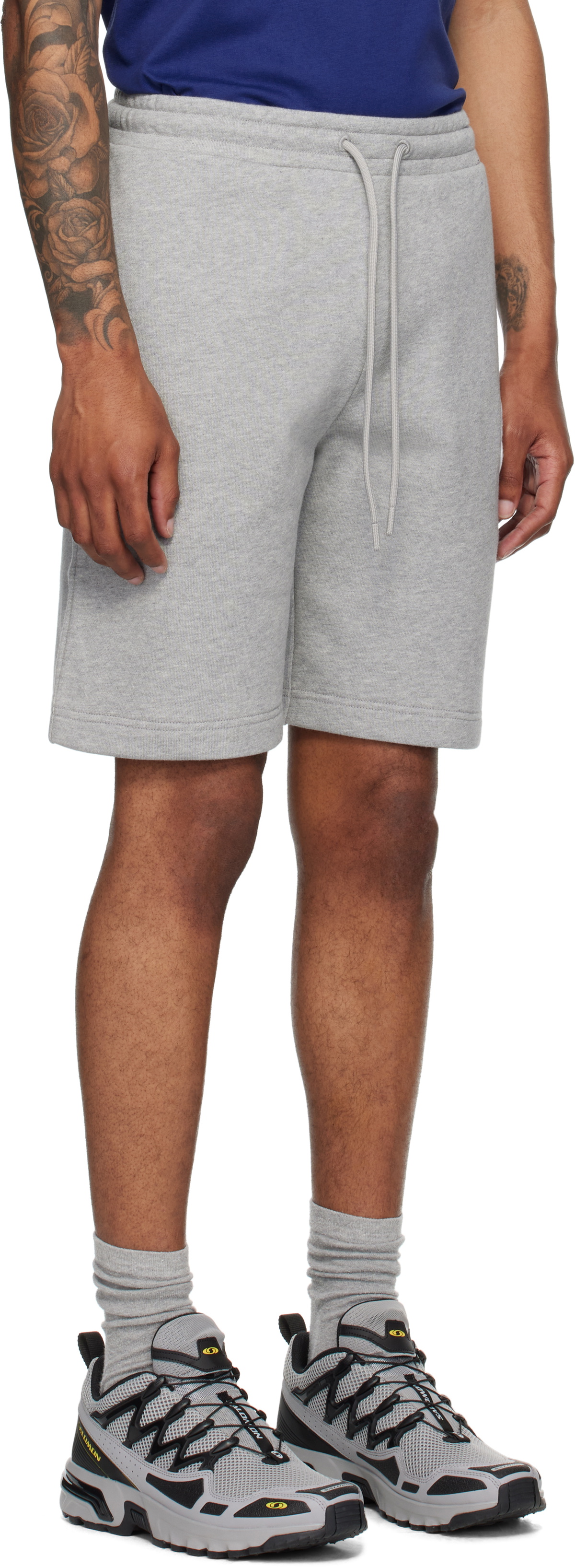 apparel grey moncler shorts