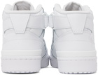 adidas Originals White Forum Sneakers