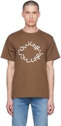 Cowgirl Blue Co SSENSE Exclusive Brown Penmanship T-Shirt