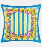 Dolce&Gabbana Casa Taormina striped cotton cushion