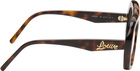 LOEWE Brown & Black Curvy Glasses